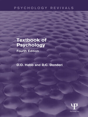 cover image of Textbook of Psychology